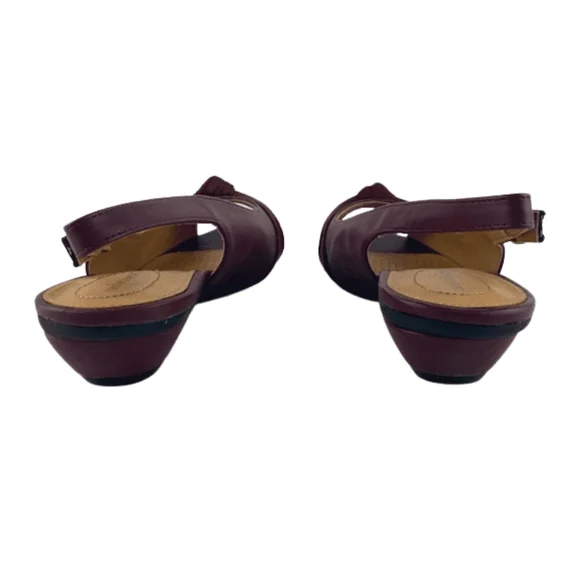 Comfortview women's burgunday sandals size 11W - Picture 5 of 7